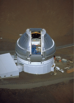 Az északi Gemini kupolája (Hawaii, Mauna Kea).